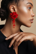 Boucles d'oreilles Ruby Blossom