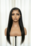 250% Density Bone Straight with Baby Hair PartingMax Glueless 7x6 Closure HD Lace Wig Pre-Cut Lace